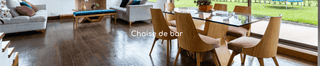 Housses de chaise de bar - Atelier de la Housse. Protegez et donnez un nouveau look a vos chaises de bar avec nos housses