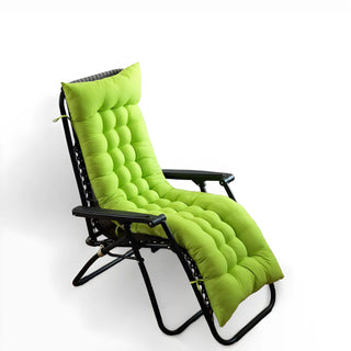 Housse de chaise longue - Ambiance Vert pomme sur fond gris