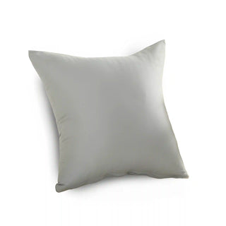 Triumph - Housse de coussin lisse Gris sur fond gris