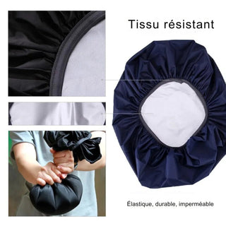 Duster - Housse Étanche pour Sac à Dos Noir sur fond gris