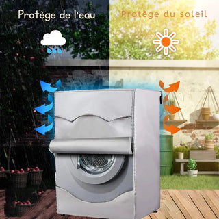 Wisp - Housse de Protection pour Machine à Laver sur fond gris