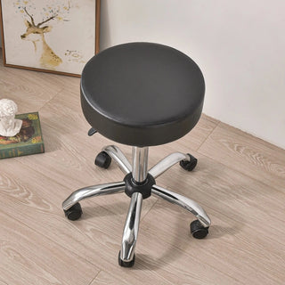 Housse de Tabouret en Simili Cuir - Aureus sur fond gris