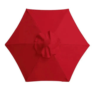 Housse de Parasol - Imperial Rouge sur fond gris