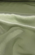 Taie d'oreiller en Satin New vert sur fond gris