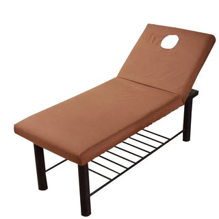 Housse de table de massage - Ninya Café sur fond gris