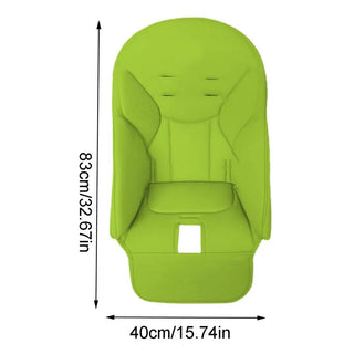 Housse de Chaise Haute - Espérance Vert sur fond gris