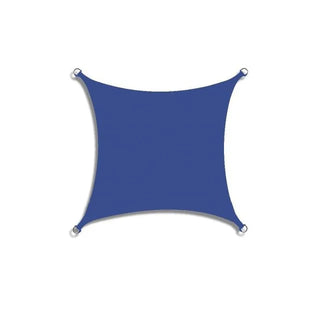 Veritas - Voile d'Ombrage rectangulaire Bleu royal sur fond gris