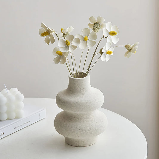 Vase haut en céramique style nordique - Atelier de la housse