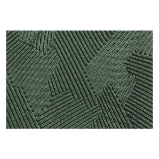 Tapis d'Entrée - Ferania Vert sur fond gris