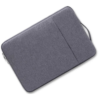 Housse d'Ordinateur Portable - Météore Gris foncé sur fond gris