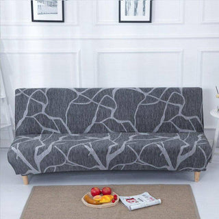 Decorum - Housse de clic-clac design Gris sur fond gris