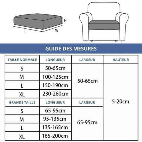 Guide des tailles