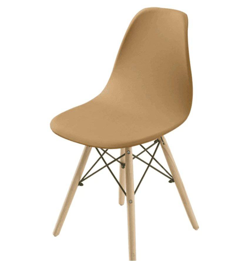 Housse de chaise design sans accoudoir lisse - Monica - Atelier de la housse