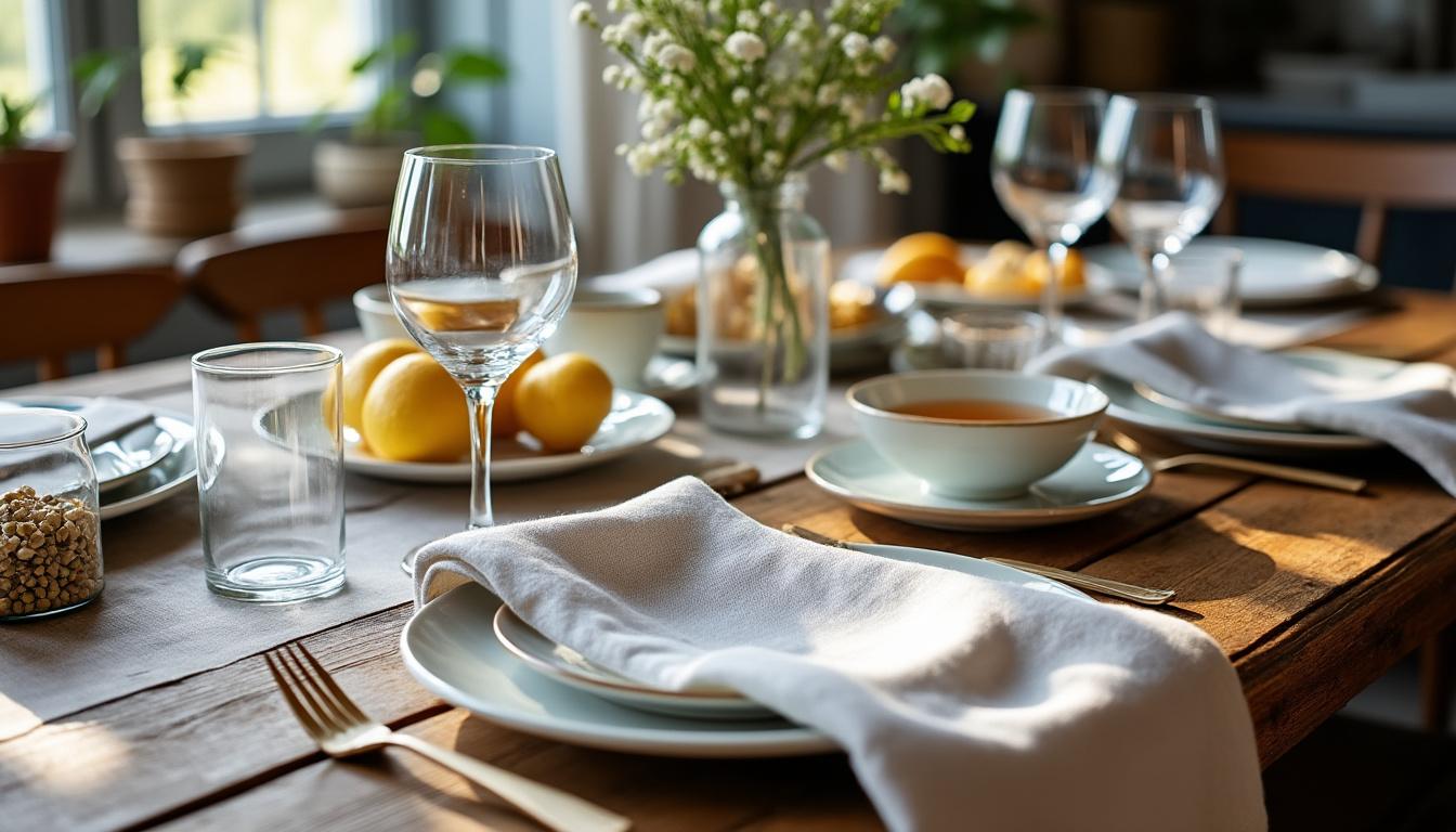 découvrez comment dresser une table à la française avec nos conseils pratiques, règles de placement des couverts et astuces pour une présentation élégante et conviviale.