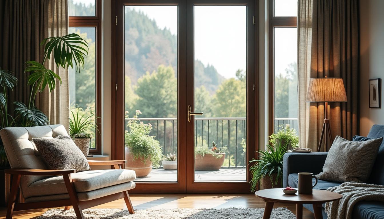 découvrez des idées d’aménagement et de décoration pour embellir l'espace devant une baie vitrée, alliant esthétisme et fonctionnalité.