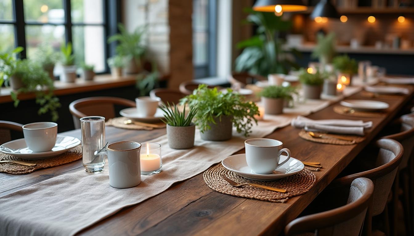 découvrez quelle longueur de table est idéale pour 20 personnes, avec nos conseils sur les dimensions et des astuces d’agencement pour optimiser votre espace.