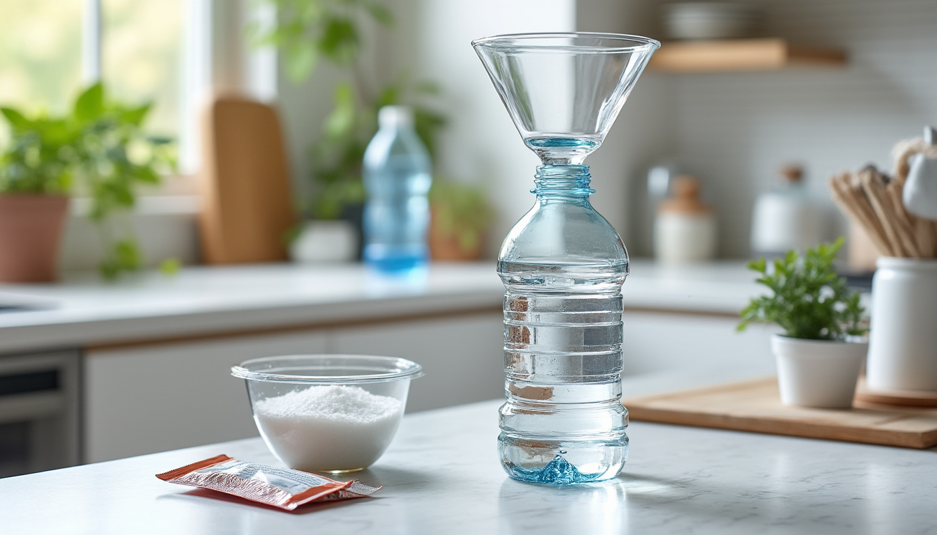 apprenez à fabriquer un piège à mouches efficace et écologique en seulement 2 minutes avec une bouteille en plastique. guide simple et rapide pour dire adieu aux mouches chez vous.