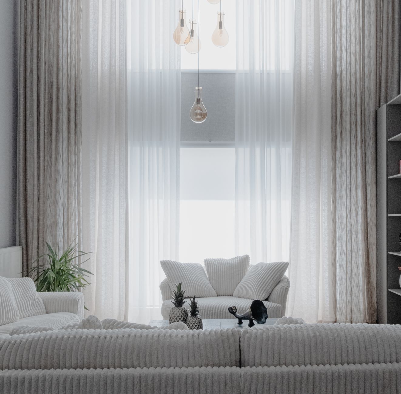 L’art subtil de l’aménagement intérieur : mobilier, lumière et couleurs dans l’esprit Dolum — salon design intérieur moderne