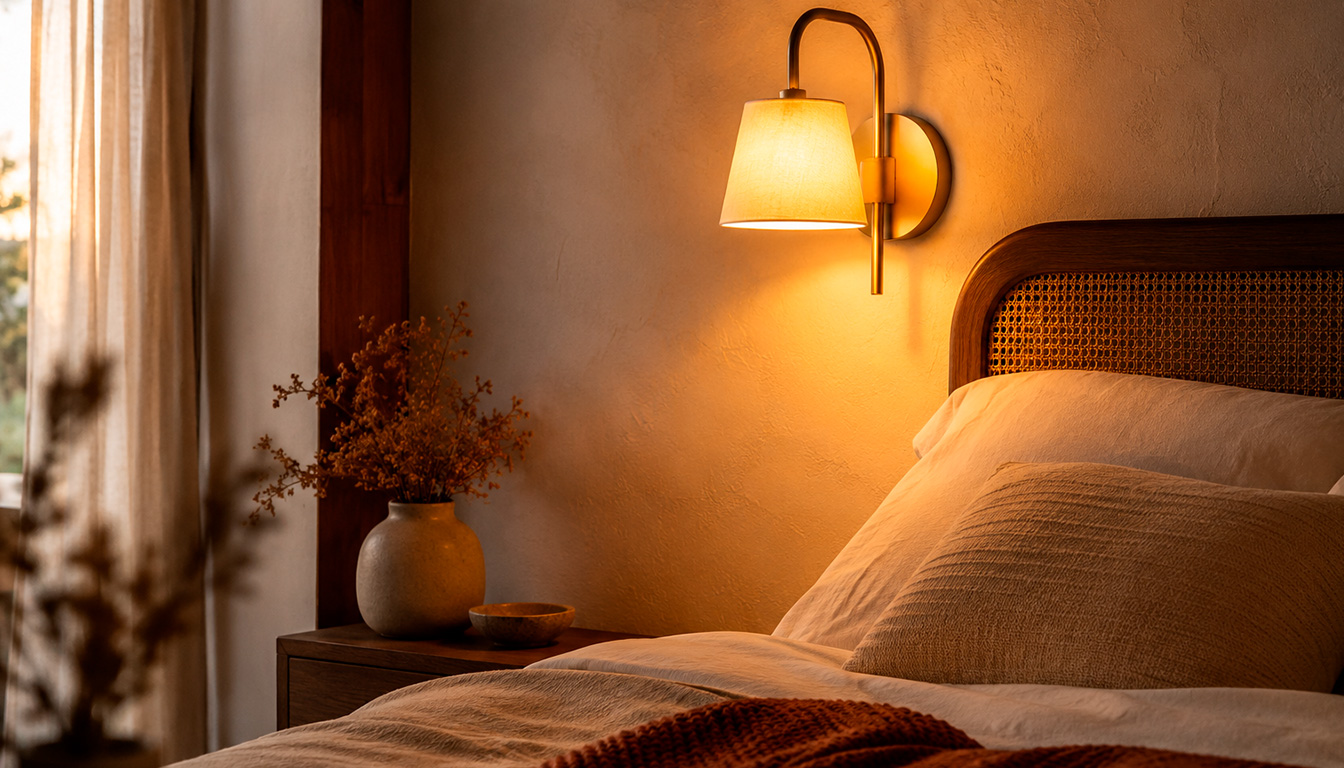 Applique murale chambre : pourquoi elle change tout le soir venu